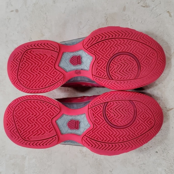 K-Swiss sneakers men's 5.5 women's 7.5 Pink and coral Flow Coolsystem Dura Wrap - Picture 7 of 16